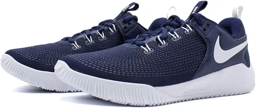 Vista 4 de Nike Mujeres Zoom Hyperace 2 Entrenadores con encaje zapatos para voleibol Azul 9