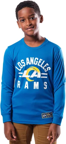 Vista 44 de Ultra Game Youth NFL - Camiseta de manga larga oficial de la NFL para jóvenes