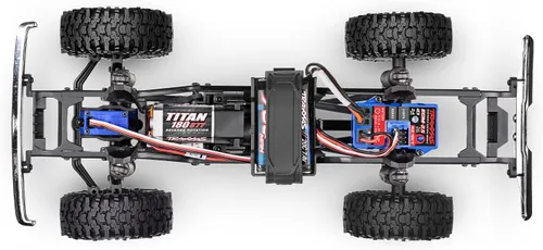 Vista 5 de Traxxas 1/18 TRX-4M F-150 Camión Crawler de Sendero Alto