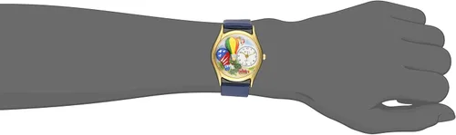 Vista 2 de Whimsical Gifts Reloj 3D con globos de aire caliente Acabado dorado o plateado grande o pequeño Novedad única Hecho a mano en Estados Unidos