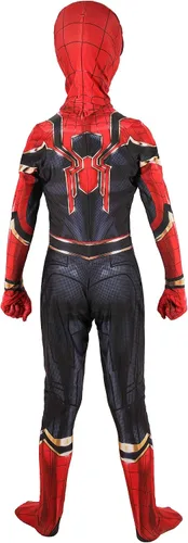 Vista 3 de Enuyyz Disfraz de superhéroe para niños body de elastano para Halloween cosplay