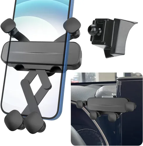 Vista 7 de Soporte para teléfono de coche para Toyota Highlander 2008 2009 2010 2011 2012 2013 Base Plus SE Sport Limited Auto Accesorios Decoración