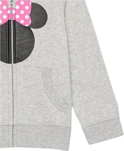 Vista 4 de Tienda Essentials Disney Marvel Star Wars Frozen Sudadera con capucha de forro polar con cremallera para niñas y niños pequeños
