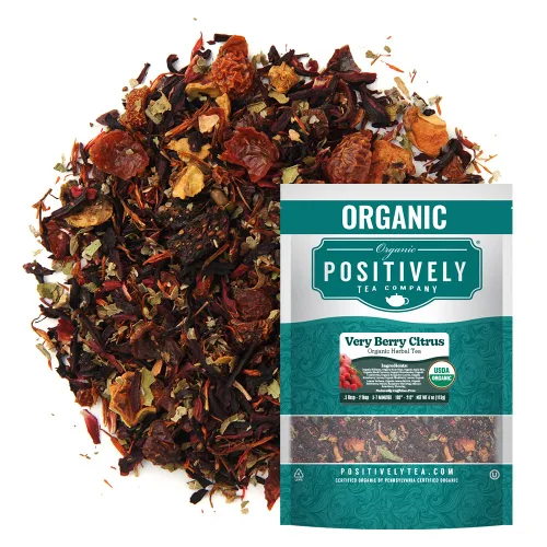Vista 69 de Bolsas de hojas sueltas para té. Orgánicas por USDA. Positively Tea LLC.