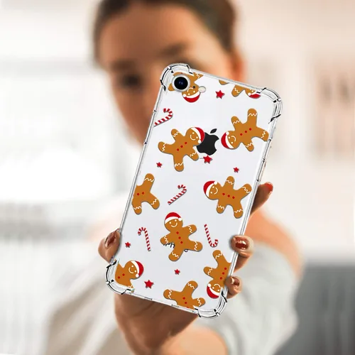 Vista 2 de Funda de hombre de jengibre lindo para iPhone 7/8/SE - TPU amortiguador suave parachoques