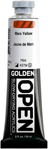 Vista 30 de Golden Open Pintura Acrílica, 2 onzas, Siena Quemada