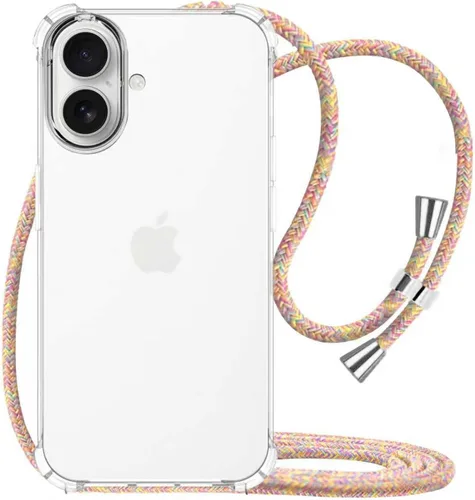 Vista 21 de Funda para teléfono Google Pixel 7 Pro, transparente, ajustable, con cordón para el cuello, para mujeres, niñas, TPU suave, delgada, a prueba