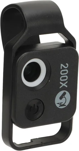 Vista 6 de 200X HD Teléfono Mini Microscopio de Bolsillo Portátil Digital Microscopio Cámara con Lente CPL para Enseñar Experimento Construido en Batería