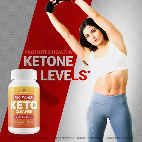 Vista 6 de PRO Power Keto Cleanse – Limpieza corporal a base de plantas con probióticos – Limpieza cetogénica para ayudar a los niveles saludables de cetonas