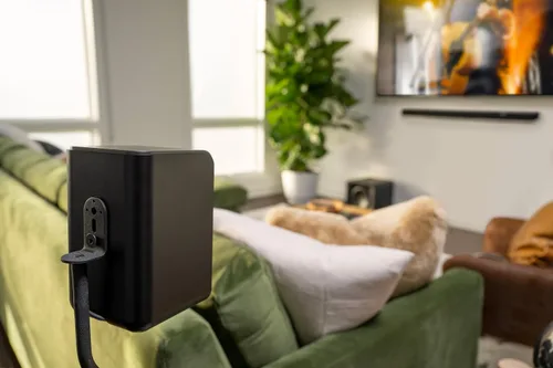Vista 7 de Klipsch Flexus SURR 100 - Altavoces de sonido envolvente con tecnología Dolby Atmos inmersiva, color negro