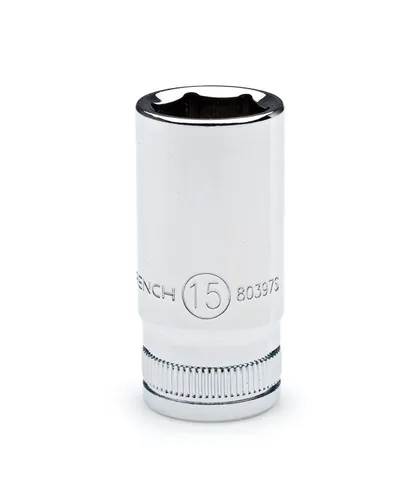 Vista 4 de GearWrench 80304S Juego de 13 piezas de llaves de vaso de 1/4 pulgada de longitud media de 6 puntas, métrico