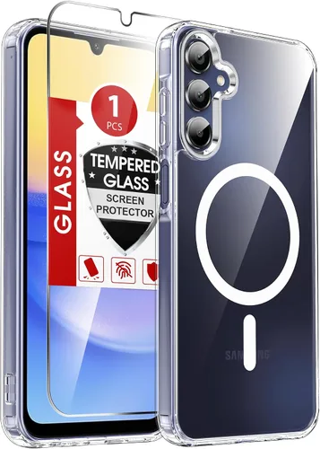Vista 150 de LeYi Funda para teléfono Samsung-S23: protector de pantalla e imán MagSafe Púrpura