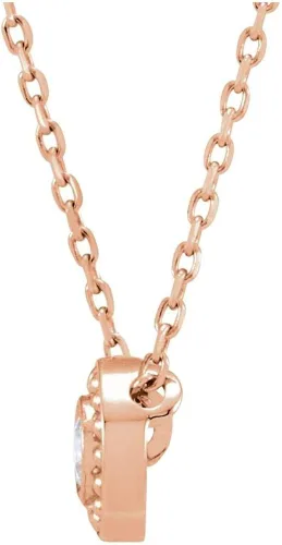 Vista 2 de Collar de cadena con colgante de diamantes de 110 quilates 0244in x 0244in