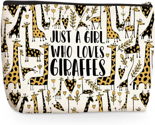 Vista 13 de Funny A Girl Loves Animals Pickles - Bolsa de maquillaje para cosméticos, bolsa de viaje para fiestas de animales, artículos de decoración