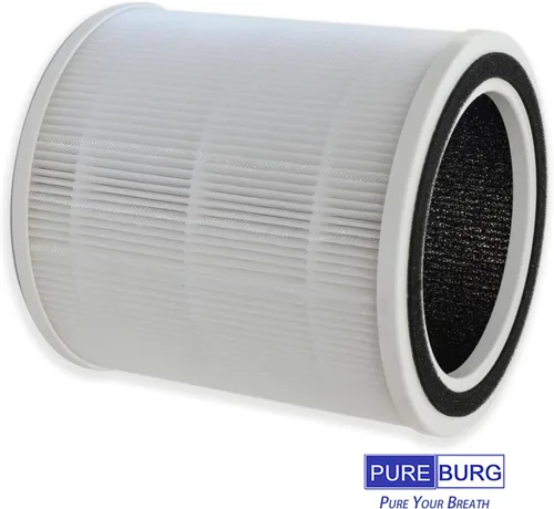 Vista 3 de PUREBURG Filtro de repuesto compatible con Purivortex AC400 purificador de aire, H13 True HEPA y filtración multicapa de carbón activado, paquete