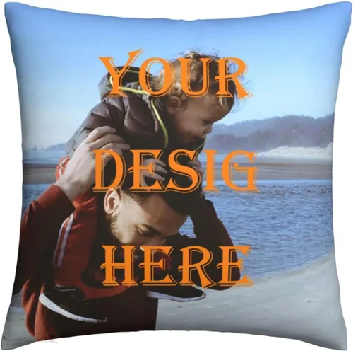 Vista 12 de FCQIANKM Funda de almohada personalizada, funda de almohada con foto personalizada con texto de imagen, funda de almohada personalizada, regalos