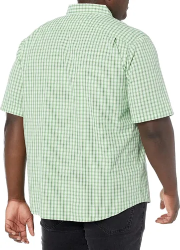 Vista 3 de Wrangler Authentics Camisa clásica a cuadros de manga corta para hombre