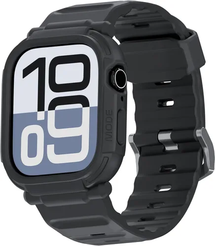 Vista 20 de elkson Quattro Pro Series - Funda resistente para Apple Watch Ultra 3/2/1 de 1.929 in con protector de pantalla de vidrio templado, resistente
