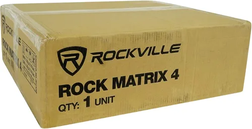 Vista 9 de Rockville Amplificador de fuente múltiple de matriz de 4 zonas+20 altavoces de techo blancos de 8 "70v
