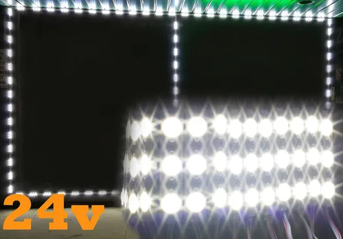 Vista 4 de Módulo de inyección Z3030 de luz LED súper brillante de 24 V + paquete de fuente de alimentación UL 24 V (20 pies)