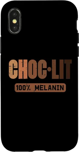 Vista 4 de Funda para iPhone 14 Pro Choc Lit Melanin Black Pride History BHM African Men Women