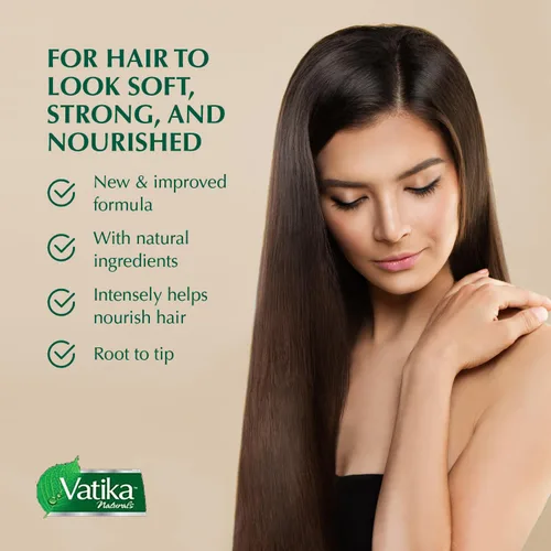 Vista 6 de Dabur Vatika - Aceite de coco enriquecido para el cabello, 5.1 fl oz (paquete de 2)