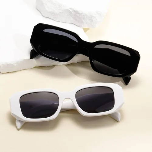 Vista 3 de Y2k - Gafas de sol para mujer y hombre, cuadradas, modernas, modernas, retro, con protección UV