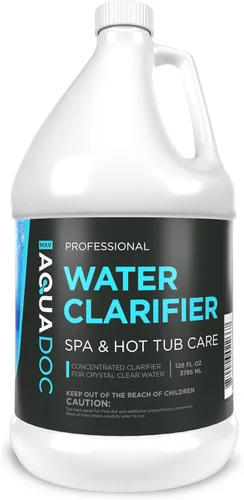 Vista 9 de MAV AquaDoc Clarificador de spa y clarificador de bañera de hidromasaje para tratamiento de agua turbia de acción rápida, el clarificador de spa ama