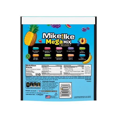 Vista 2 de Mike and Ike, Mega Mix, 28.8 onzas