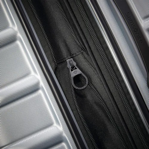 Vista 2 de Equipaje extensible Samsonite Omni 2 Hardside con ruedas giratorias Plata ártica 138454-7722