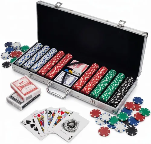 Vista 11 de Trademark Poker Maverick 300 Dice - set de póker, 300