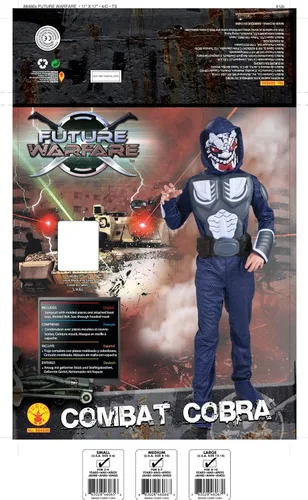 Vista 2 de Rubie 'sDisfraz de combate Cobra