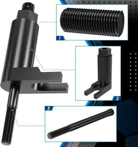 Vista 6 de Herramienta de extracción de inyector de combustible compatible con Ford Powerstroke Diesel 2011-2018 F-250 F-350 F-450 F-550 Reemplazo para 3418