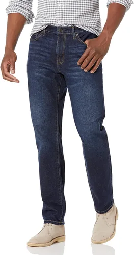 Vista 14 de Amazon Essentials - Pantalones vaqueros elásticos de corte recto para hombre