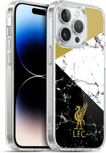 Vista 92 de Oficial LIVERPOOL Football Club 2017/18 Mármol Soft Gel Case para iPhone de Apple 7 Plus/8 PLUS Escudo negro.