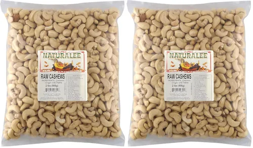 Vista 6 de Naturalee Anacardos 2 libras - Asado, salado - Bocadillo natural saludable para el corazón