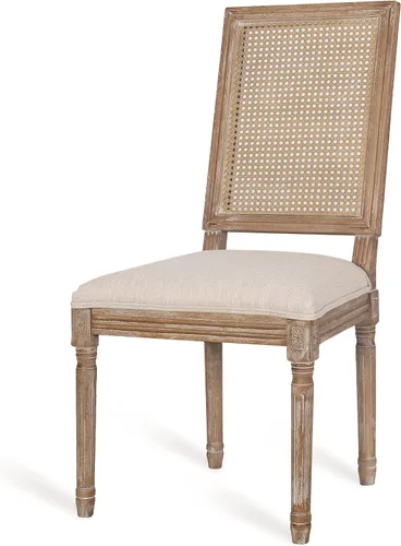 Vista 6 de Christopher Knight Home Regina Silla de comedor, madera, beige + natural