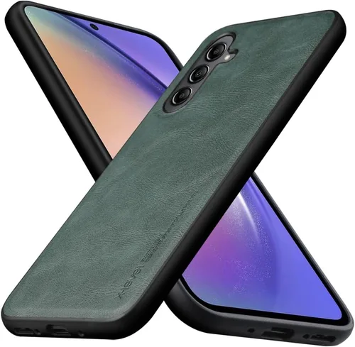 Vista 42 de X-level Funda para Samsung Galaxy A53 5G - Funda delgada de piel sintética de alta calidad para teléfono A53 5G, suave, a prueba de golpes, Marrón