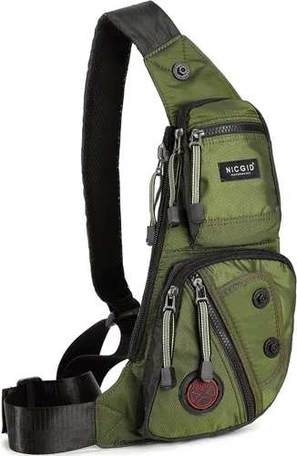 Vista 15 de Nicgid Sling Bag - Mochila bandolera para hombre), LYSB01NH075BJ-SPRTSEQIP