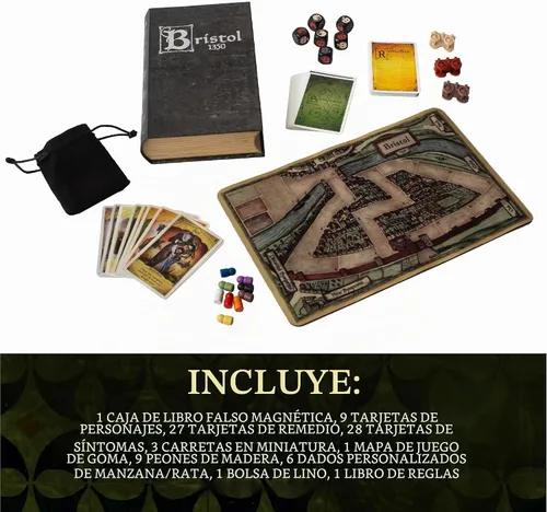 Vista 6 de Facade Games Bristol 1350 Juego de mesa, estrategia y engaño para 1-9