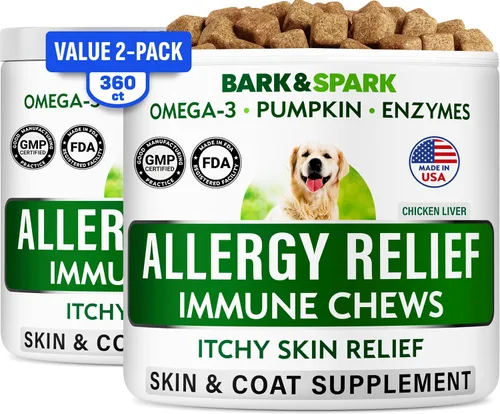 Vista 10 de BARK&SPARK Omega 3 + Aceite de pescado - Piel y pelaje, picazón y alergia