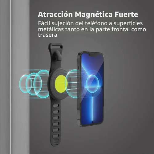 Vista 2 de Bone Soporte magnético para teléfono de gimnasio, soporte MagSafe