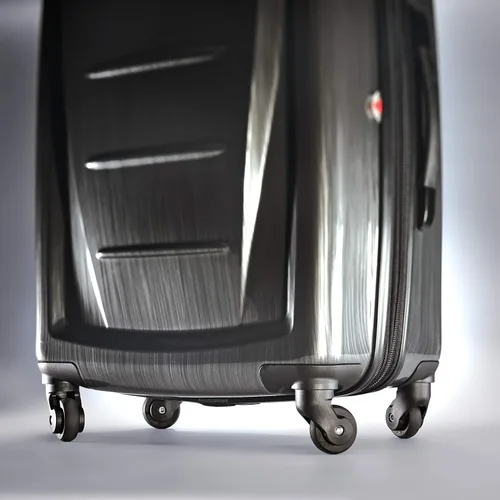 Vista 139 de Samsonite Winfield 2 Equipaje rígido con ruedas giratorias, Azul profundo, Juego de 3 piezas (20/24/28)
