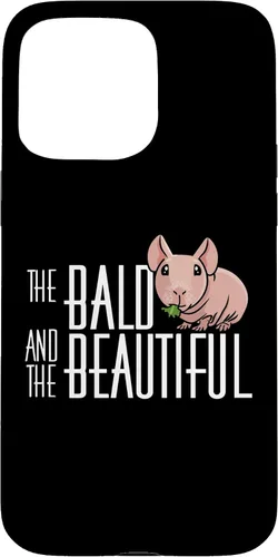 Vista 31 de Funny Kawaii Kids Bald Beautiful Hairless Guinea Pig Lover Case for iPhone 17