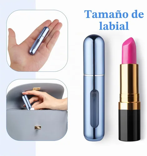 Vista 2 de 4PCS botella de perfume de viaje recargable, mini atomizadores