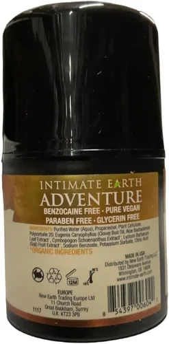 Vista 2 de Intimate Earth Adventure Anal Gel 1oz