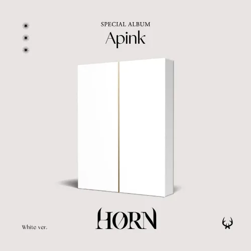 Vista 3 de DREAMUS Apink - Horn [White ver.] (Álbum especial) Álbum+Beneficios de pre-pedido+CulturaRegalo coreano