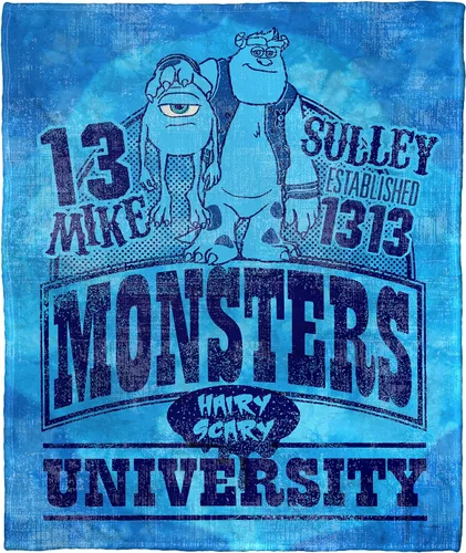 Vista 7 de Northwest Monsters Inc - Manta de seda táctil, 50 x 60 pulgadas, Mosters Festive Mosters
