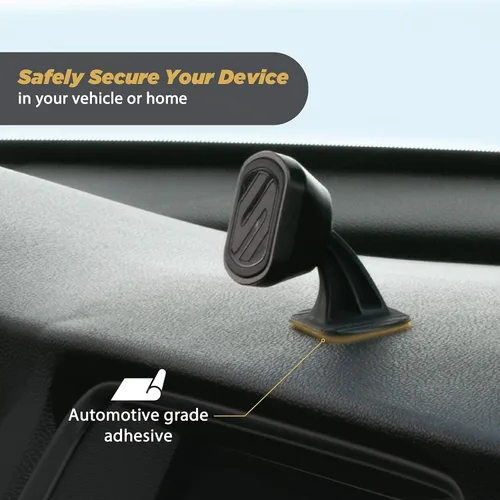 Vista 3 de Scosche MMD-RPSP1 MagicMount Select Soporte Magnético para Teléfono de Coche - Soporte magnético fuerte para iPhone y Android, soporte magnético