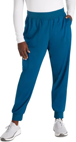 Vista 14 de Cherokee WW Revolution - Pantalones deportivos para mujer, tiro medio Negro